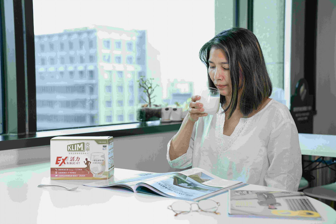進入換季時期，許多民眾對於健康保養更加重視，雀巢克寧特別推出「克寧活力EX 魚油UC-II®配方」，整合四大關鍵營養。