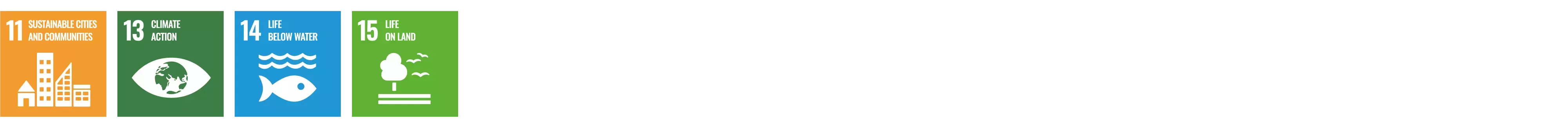 SDG 11,13,14,15