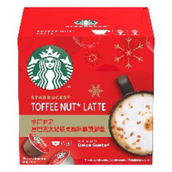星巴克®太妃核果風味拿鐵咖啡膠囊