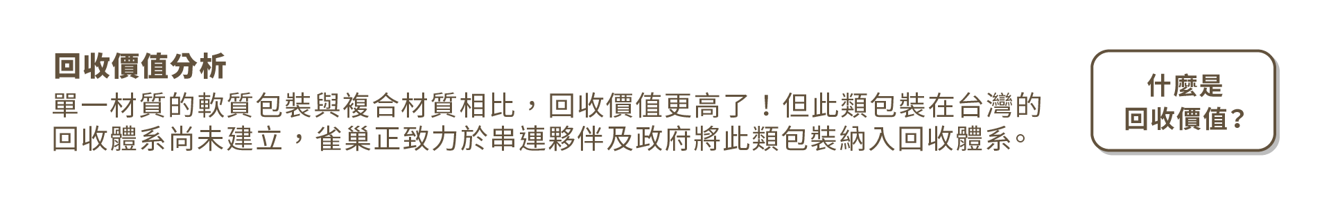 回收價值