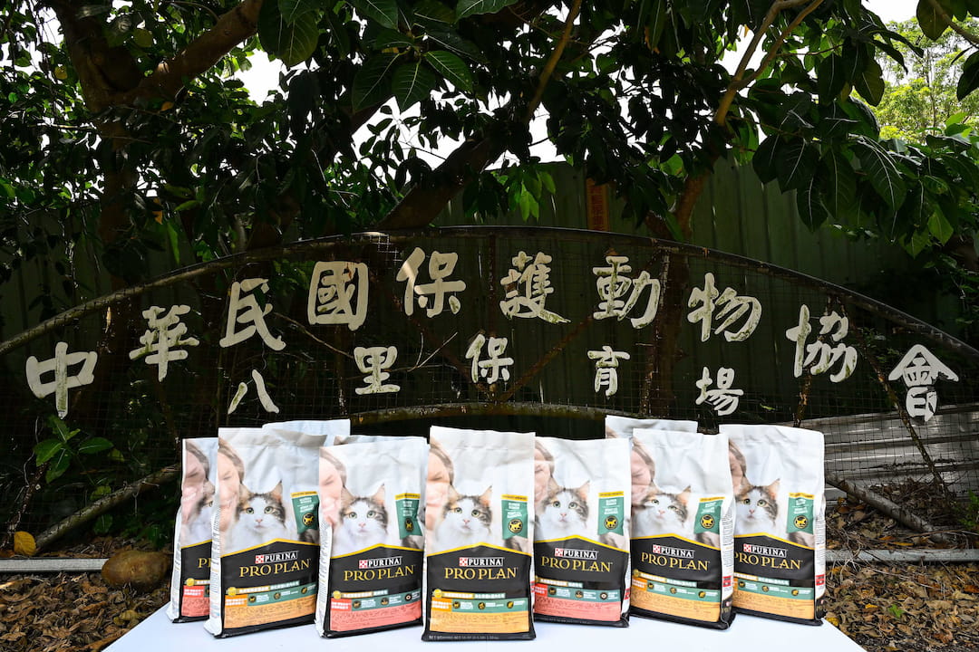 冠能舒敏系列貓糧，以獨家專利技術中和過敏原，讓愛不再有距離。