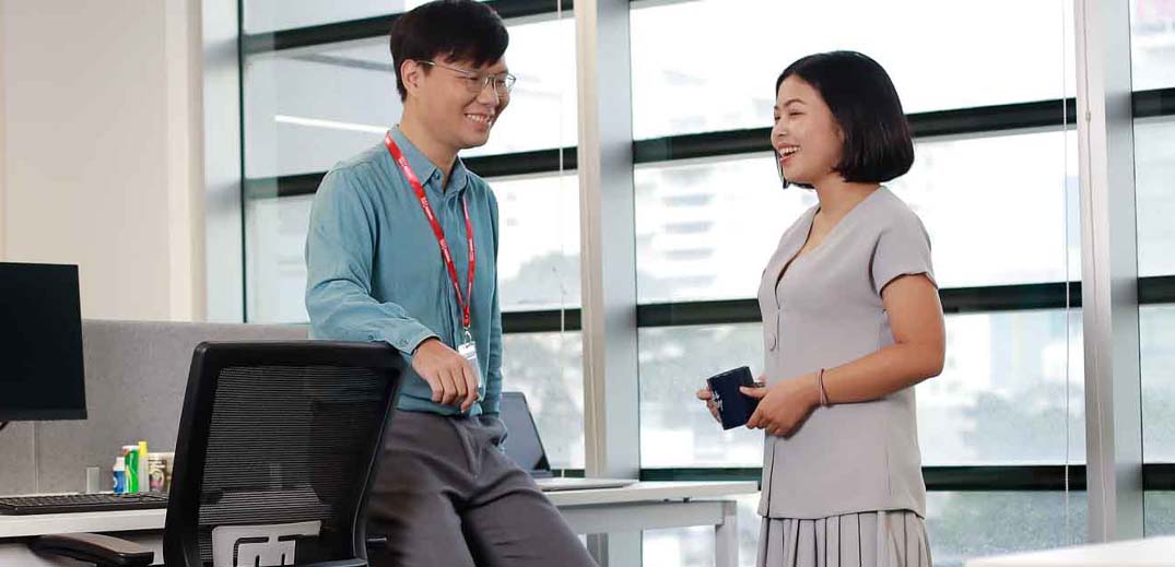two employees