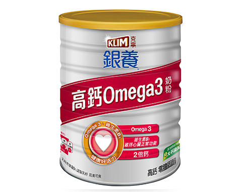 克寧銀養高鈣 Omega3 奶粉 750g