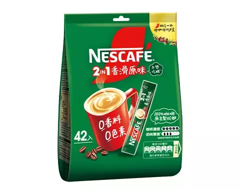 雀巢咖啡二合一無甜袋裝 42x11g