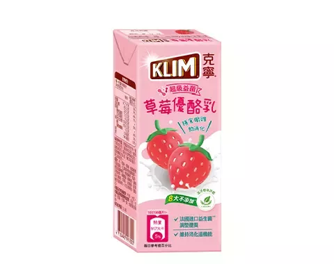克寧草莓優酪乳