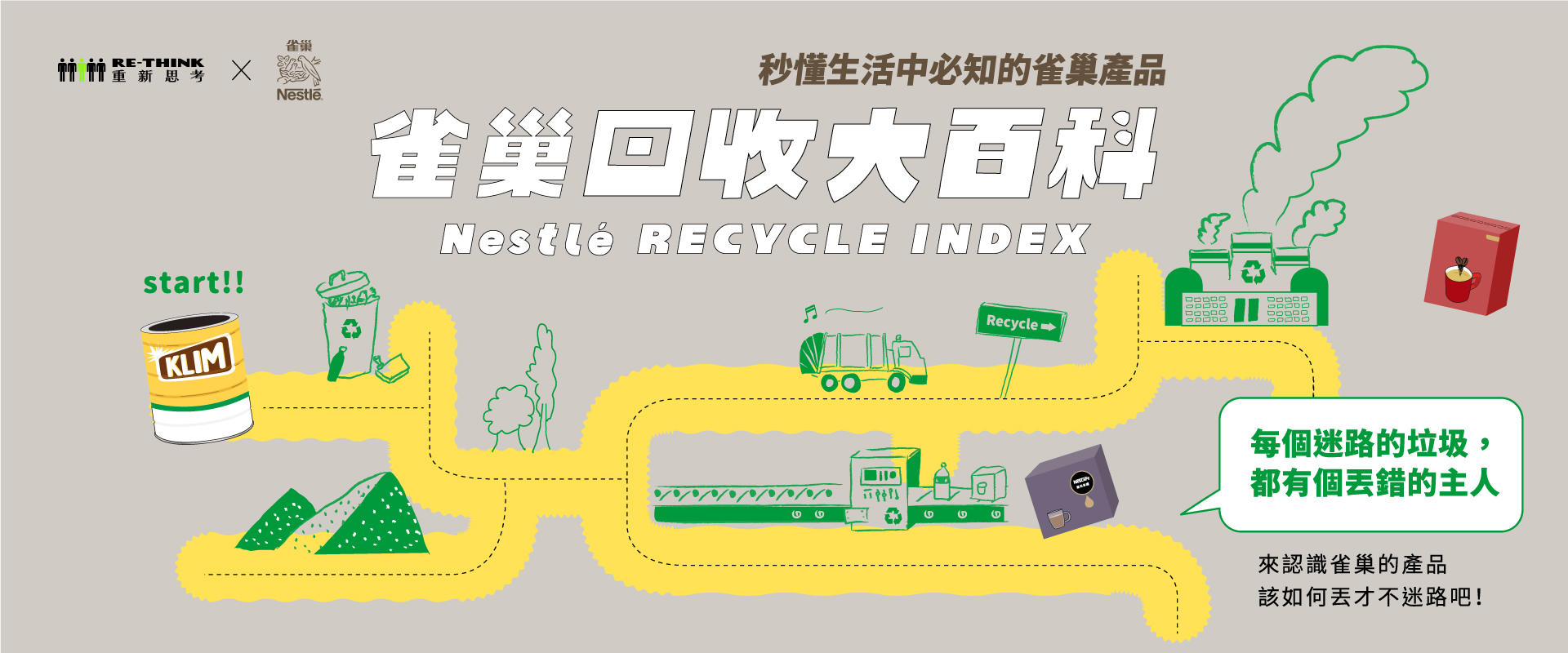 回收大百科：支持循環經濟，讓資源再利用 | 雀巢台灣