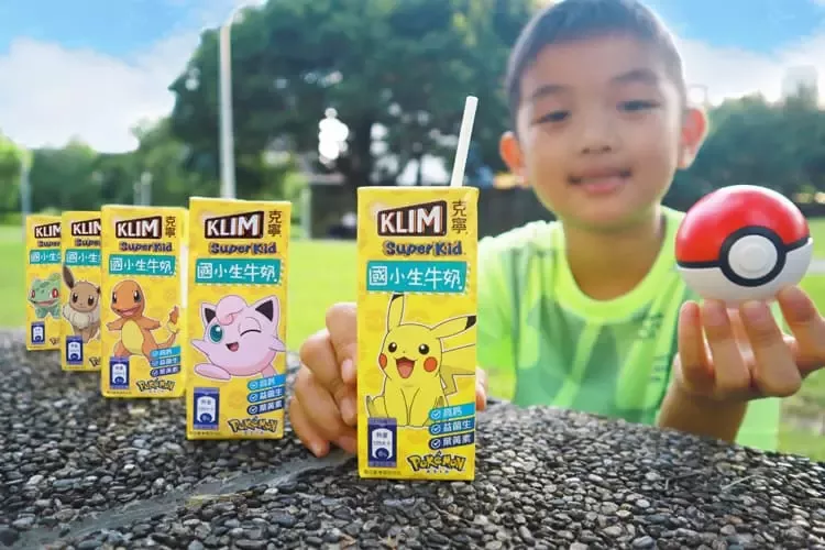 克寧國小生牛奶攜手寶可夢合作限量包裝五款經典角色等你來蒐集