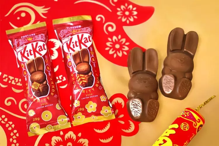 農曆新春KitKat化身福兔拜早年   全球首發「生肖系列」包裝 超萌造型、喜氣紅包裝限量登場   7-ELEVEN獨家開賣