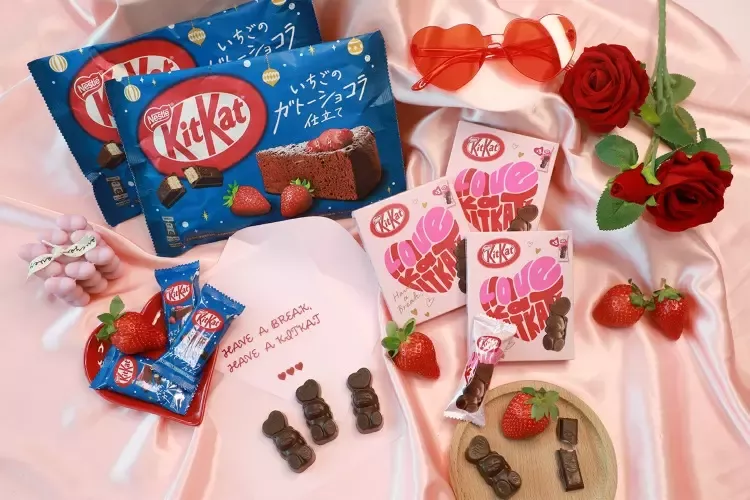 迎西洋情人節與草莓季，「雀巢KitKat巧克力」兩款日本直送、期間限定新品偷新上市！