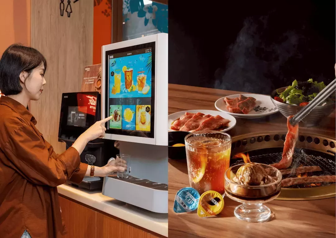 雀巢Nescafe超濃萃咖啡球首度跨界知名燒肉品牌「乾杯」，推餐後咖啡體驗。