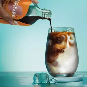 Cold coffee beverage
